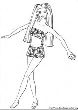 Desenho Barbie Para Colorir - Desenho Barbie Imprimir PDF