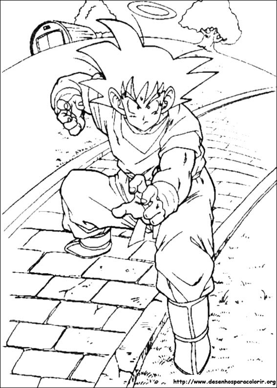 Página Dragon Ball Z #38480 (desenhos animados) para colorir