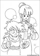 5 Desenhos do Dragon Ball Z para Colorir - Amor de Papéis