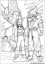 Página 11  Desenhos Dragon Ball Z Colorir Imagens – Download