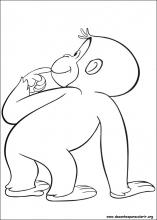 Desenhos de George o Curioso para colorir - Páginas para impressão grátis