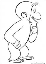 Desenhos de George o Curioso para colorir - Páginas para impressão grátis