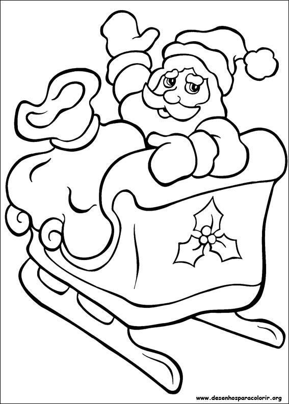 Desenhos para colorir de natal www.desenhosparacolorir.com.pt