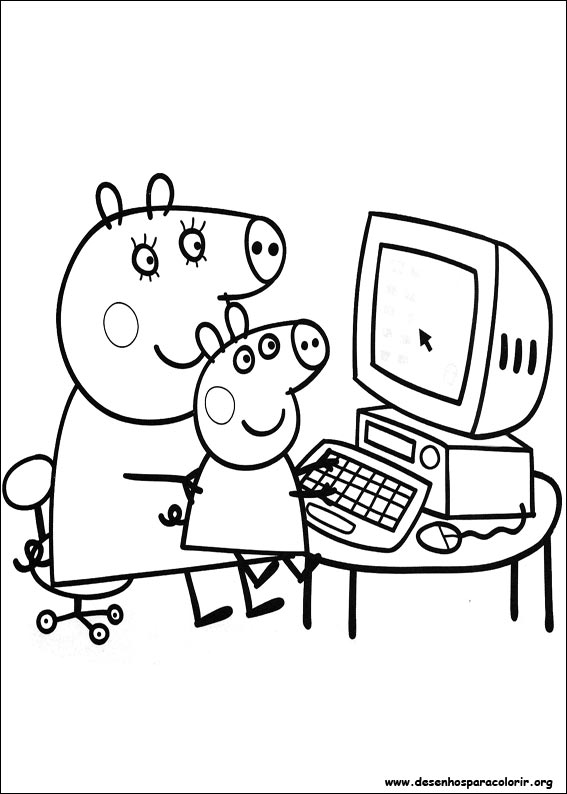 Página Peppa Pig #43934 (desenhos animados) para colorir – Páginas para  Colorir Imprimíveis