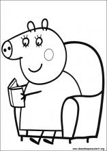 desenho da peppa pig para desenhar