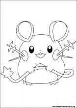 90 Desenhos de Pokemon para colorir 9