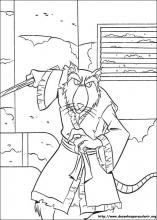 Desenhos das Tartarugas Ninjas para colorir - Pinte Online