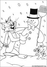 Desenhos para Colorir da Disney - Tom and Jerry - Brinquedos de Papel